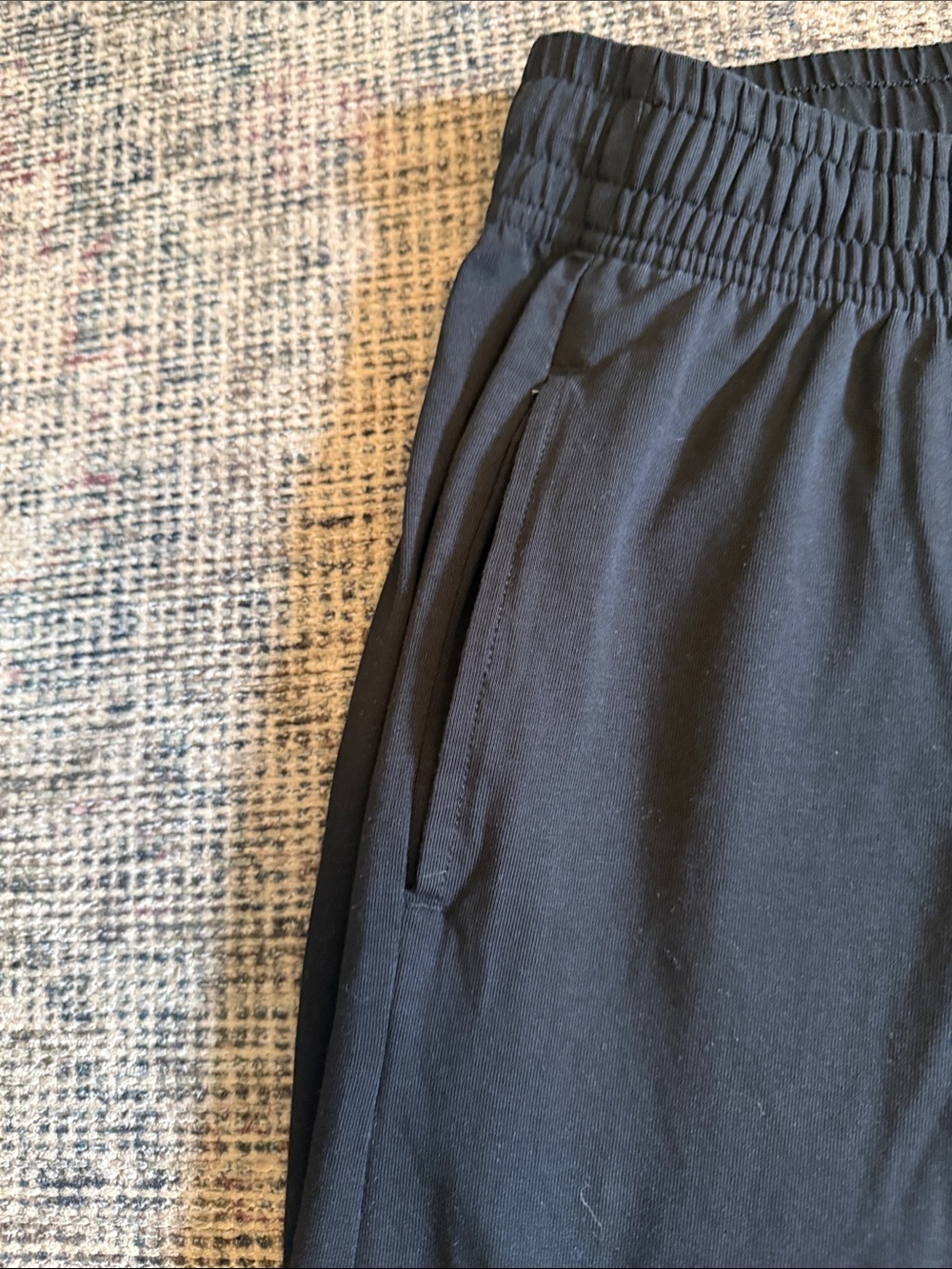 Pact Organic Cotton Black Two-Piece Lounge Set - Tank Top & Wide-Leg Pants XS - Picture 3 of 4